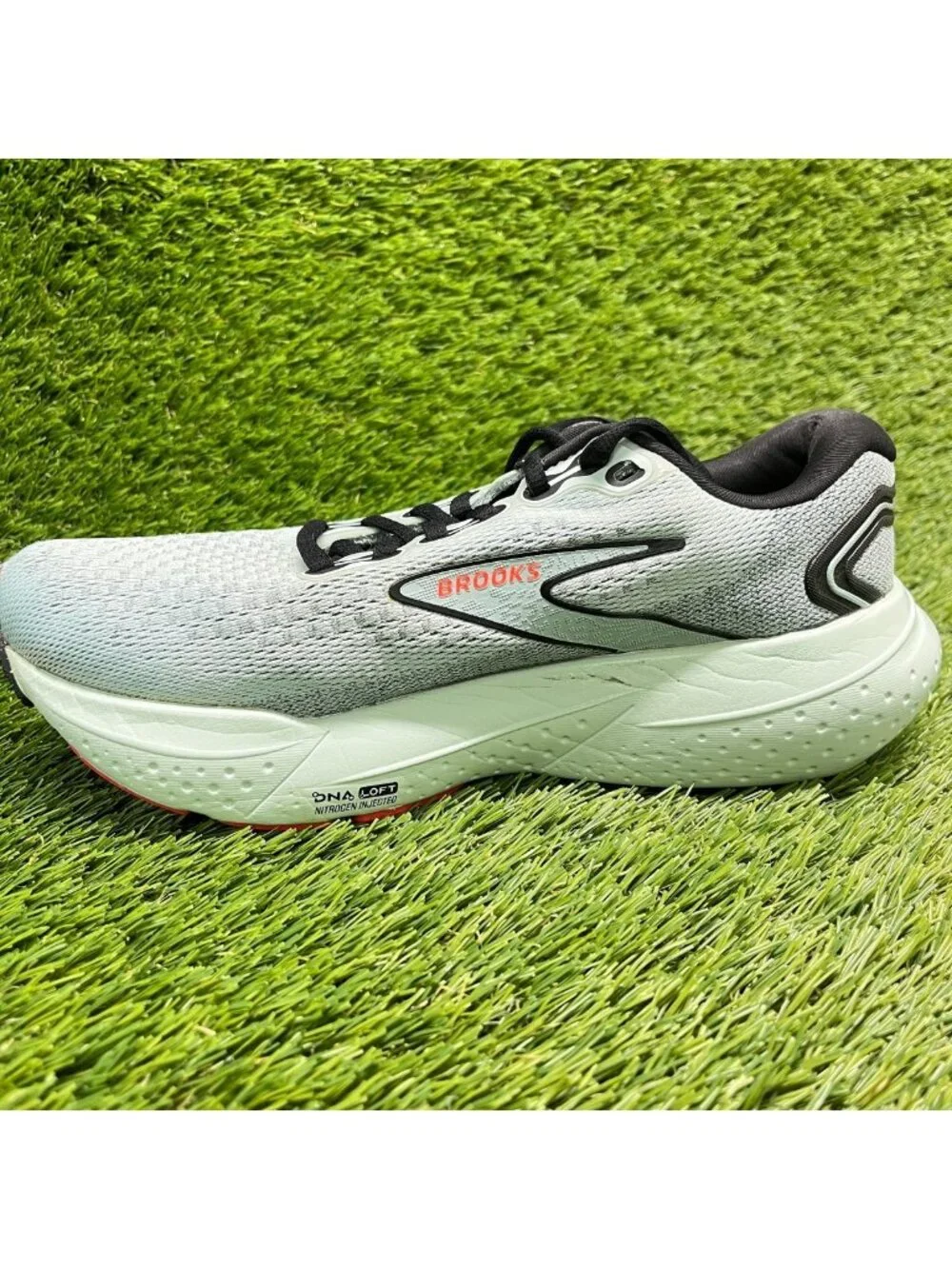 Brooks Glycerin 21 Womens Size 7 Blue Gray Black Athletic Running Shoes Sneakers